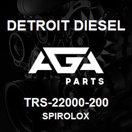 TRS-22000-200 Detroit Diesel Spirolox | AGA Parts