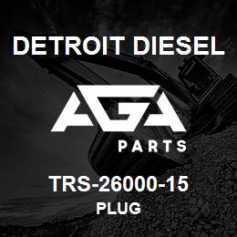 TRS-26000-15 Detroit Diesel Plug | AGA Parts