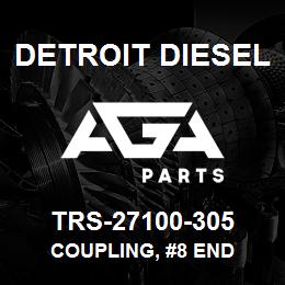 TRS-27100-305 Detroit Diesel Coupling, #8 End | AGA Parts