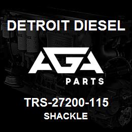 TRS-27200-115 Detroit Diesel Shackle | AGA Parts