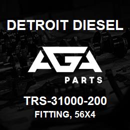 TRS-31000-200 Detroit Diesel Fitting, 56x4 | AGA Parts