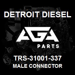 TRS-31001-337 Detroit Diesel Male Connector | AGA Parts