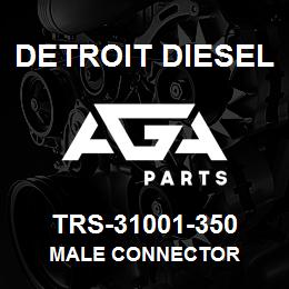 TRS-31001-350 Detroit Diesel Male Connector | AGA Parts