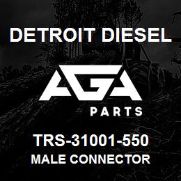 TRS-31001-550 Detroit Diesel Male Connector | AGA Parts