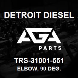 TRS-31001-551 Detroit Diesel Elbow, 90 Deg. | AGA Parts