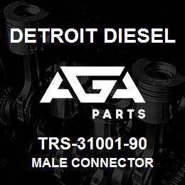 TRS-31001-90 Detroit Diesel Male Connector | AGA Parts