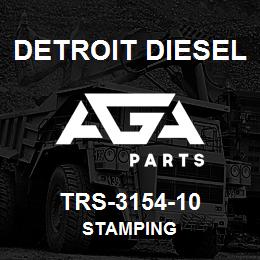 TRS-3154-10 Detroit Diesel Stamping | AGA Parts