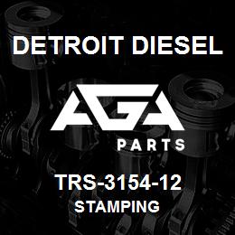 TRS-3154-12 Detroit Diesel Stamping | AGA Parts