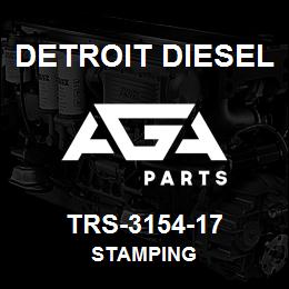 TRS-3154-17 Detroit Diesel Stamping | AGA Parts