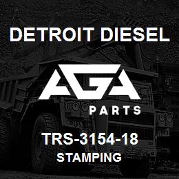 TRS-3154-18 Detroit Diesel Stamping | AGA Parts