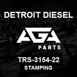 TRS-3154-22 Detroit Diesel Stamping | AGA Parts