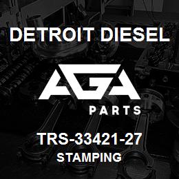 TRS-33421-27 Detroit Diesel Stamping | AGA Parts