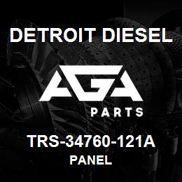 TRS-34760-121A Detroit Diesel Panel | AGA Parts