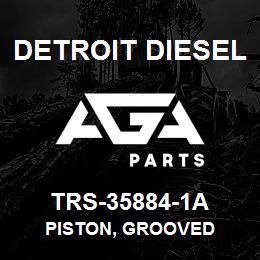 TRS-35884-1A Detroit Diesel Piston, Grooved | AGA Parts