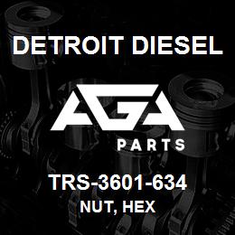 TRS-3601-634 Detroit Diesel Nut, Hex | AGA Parts