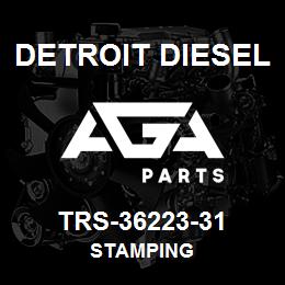 TRS-36223-31 Detroit Diesel Stamping | AGA Parts