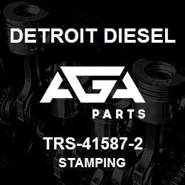 TRS-41587-2 Detroit Diesel Stamping | AGA Parts