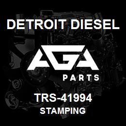 TRS-41994 Detroit Diesel Stamping | AGA Parts