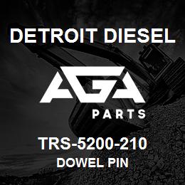 TRS-5200-210 Detroit Diesel Dowel Pin | AGA Parts