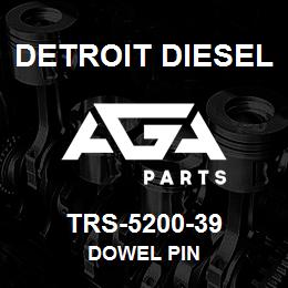 TRS-5200-39 Detroit Diesel Dowel Pin | AGA Parts