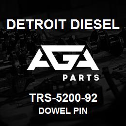 TRS-5200-92 Detroit Diesel Dowel Pin | AGA Parts