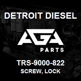 TRS-9000-822 Detroit Diesel Screw, Lock | AGA Parts