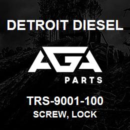 TRS-9001-100 Detroit Diesel Screw, Lock | AGA Parts