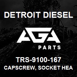 TRS-9100-167 Detroit Diesel Capscrew, Socket Head | AGA Parts