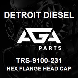 TRS-9100-231 Detroit Diesel Hex Flange Head Cap | AGA Parts