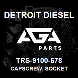 TRS-9100-678 Detroit Diesel Capscrew, Socket | AGA Parts