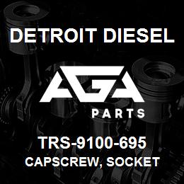 TRS-9100-695 Detroit Diesel Capscrew, Socket | AGA Parts