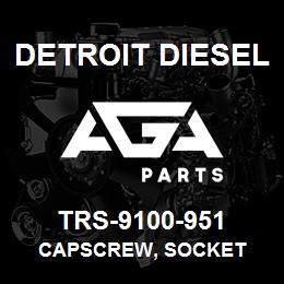 TRS-9100-951 Detroit Diesel Capscrew, Socket | AGA Parts