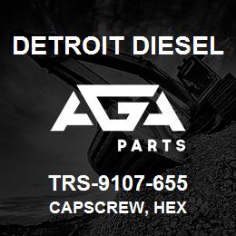 TRS-9107-655 Detroit Diesel Capscrew, Hex | AGA Parts