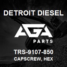 TRS-9107-850 Detroit Diesel Capscrew, Hex | AGA Parts