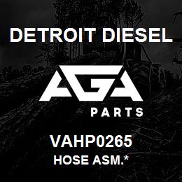 VAHP0265 Detroit Diesel Hose Asm.* | AGA Parts