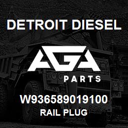 W936589019100 Detroit Diesel Rail Plug | AGA Parts