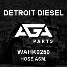 WAHK0250 Detroit Diesel Hose Asm. | AGA Parts