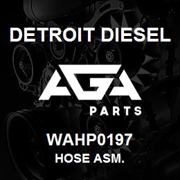 WAHP0197 Detroit Diesel Hose Asm. | AGA Parts