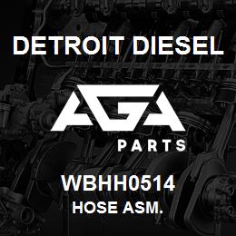 WBHH0514 Detroit Diesel Hose Asm. | AGA Parts