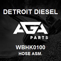 WBHK0100 Detroit Diesel Hose Asm. | AGA Parts