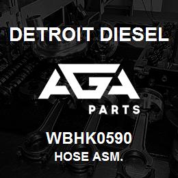 WBHK0590 Detroit Diesel Hose Asm. | AGA Parts
