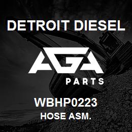 WBHP0223 Detroit Diesel Hose Asm. | AGA Parts