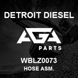 WBLZ0073 Detroit Diesel Hose Asm. | AGA Parts