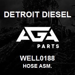 WELL0188 Detroit Diesel Hose Asm. | AGA Parts