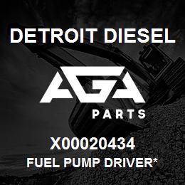 X00020434 Detroit Diesel Fuel Pump Driver* | AGA Parts