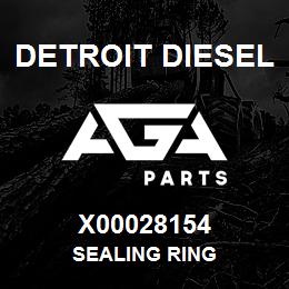 X00028154 Detroit Diesel SEALING RING | AGA Parts