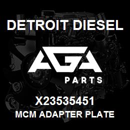 X23535451 Detroit Diesel MCM Adapter Plate | AGA Parts