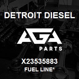X23535883 Detroit Diesel Fuel Line* | AGA Parts