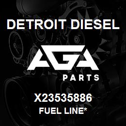 X23535886 Detroit Diesel Fuel Line* | AGA Parts