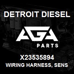 X23535894 Detroit Diesel Wiring Harness, Sensor | AGA Parts